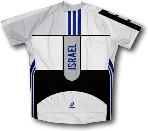 Miniatura 2 de Israel scudopro manga corta ciclismo Jersey para hombre