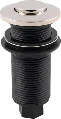 Miniatura 16 de Westbrass ASB-B3-19 - Interruptor de aire de repuesto para eliminación de desechos en la parte superior del fregadero, botón empotrado, bronce