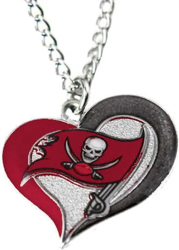 Miniatura 5 de Collar con colgante de corazón en espiral de la NFL - Joyería de regalo para mamá, esposa, hermana, hija, mejor amiga - Regalo ideal