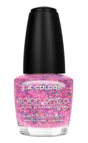 Miniatura 8 de L.A. COLORS Esmalte de uñas Color Craze, Glitter Bomb CNP543 Bomba de purpurina