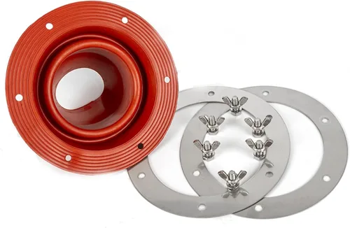 Miniatura 3 de Kit de gato para estufa de tienda, campana para tienda de campaña intermitente, tubo flexible de alta temperatura, compatible con secciones de tubo