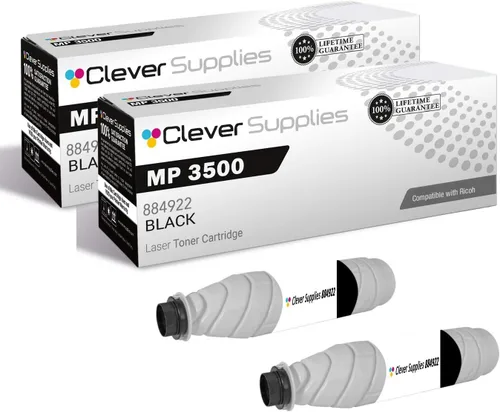 Miniatura 7 de CS - Cartucho de tóner para Ricoh Aficio BP20 402455, color negro