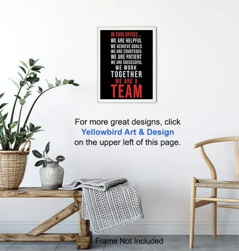 Miniatura 5 de Póster motivacional para la oficina – Póster inspirador para pared – Decoración única para el hogar y regalo para empresarios, gerentes, jefes