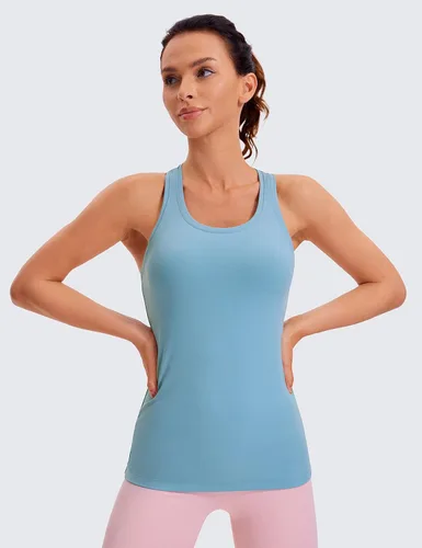 Miniatura 2 de CRZ YOGA Butterluxe - Camiseta sin mangas para mujer, para yoga, entrenamiento, espalda cruzada, para gimnasio