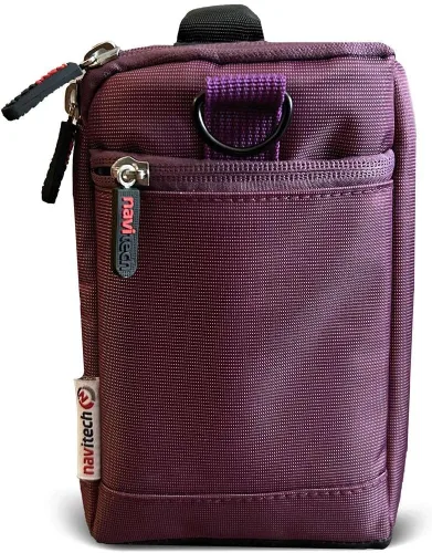 Miniatura 3 de Navitech Bolsa de cámara de videocámara púrpura compatible con Sony HDR-CX405 9,2 MP Full HD videocámara