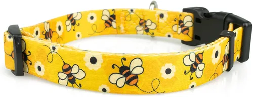 Miniatura 2 de Collar de perro de abejas Limeloot, collar de perro ajustable para perros machos y hembras, grande