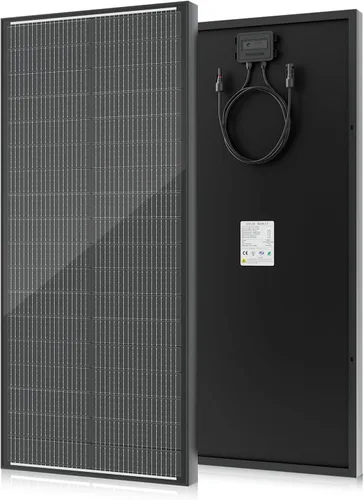 Panel Solar de 18BB 100 Vatios, Panel Solar N-Type de 12V 100W, Módulos PV Monocristalinos de Alta Eficiencia del 25% para RV, Marino, Techo,