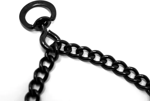 Miniatura 7 de Herm Sprenger Collar de Entrenamiento para Perros de Púas de Acero Inoxidable Negro con Giratorio Collar de Pellizco Ultra-Plus para Mascotas Collar