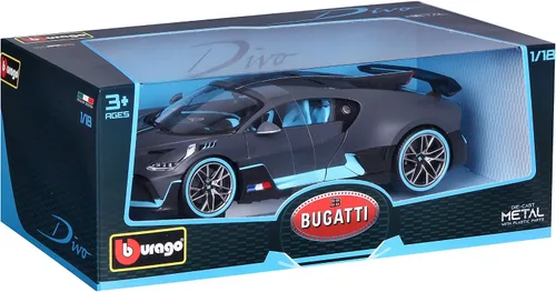 Miniatura 7 de Bburago 1:18 Bugatti Divo - Azul