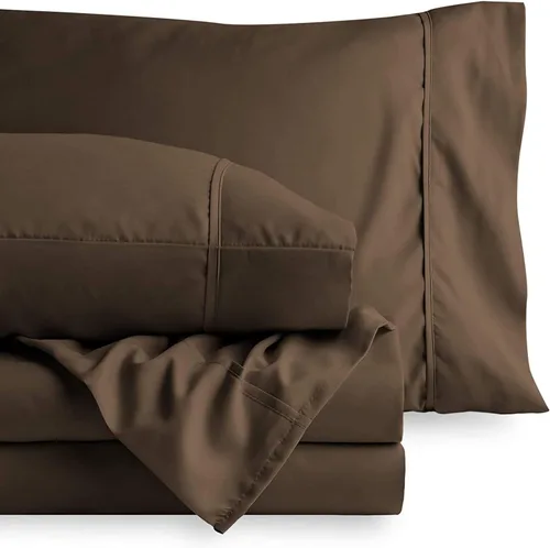 Miniatura 13 de Sábanas de algodón de parcal de 600 hilos para cama de tamaño doble, sábanas de algodón de percal, tamaño doble, doble bolsillo, sábanas de algodón