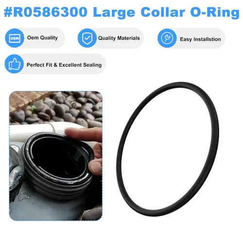 Miniatura 6 de RO6G R0586300 Reemplazo de sello de junta tórica de collar grande Zodiac Nature 2 Fusion, Jandy, Fusion Inground, Vision Pro Aboveground, Fusion