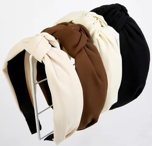 Miniatura 20 de Huachi Bandas para la cabeza con bandera americana para mujeres, anudadas, accesorios de diadema del 4 de julio para mujeres, banda patriótica
