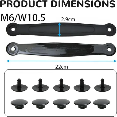 Miniatura 2 de Piezas de repuesto para correa de cocodrilo para hombres y mujeres, correas de repuesto duraderas para zuecos Croc con soporte integrado y remaches