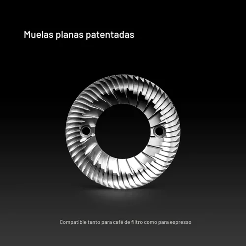 Miniatura 4 de TIMEMORE Sculptor 078S - Molinillo de granos de café con rebabas planas, molinillo eléctrico para expreso con ajuste continuo de grosura, adecuado