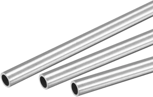 Miniatura 14 de uxcell Tubo redondo de acero inoxidable 304 0.236 in OD 0.020 in espesor de pared 11.811 in longitud 3 piezas