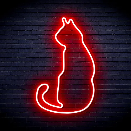Miniatura 12 de ADVPRO Cat Flex Silicone LED Neon Sign - Blue - st16s32-fnu0083-b