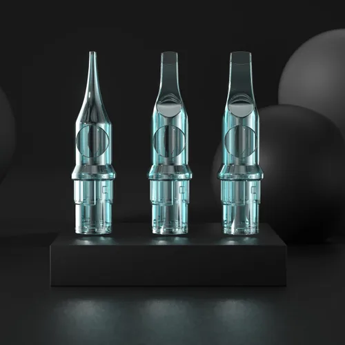 Miniatura 4 de Agujas de cartucho, 20 cartuchos desechables, 1027 M2, aguja Magnum Liner Shader para artista profesional