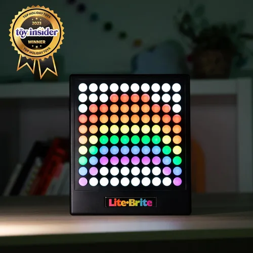 Miniatura 7 de Lite-Brite Touch - Crea, Juega y Anima - Juguete Portátil de Aprendizaje Sensorial STEM Iluminado, Juguete Creativo STEM de Arte para Niñas, Niños