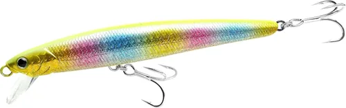 Miniatura 10 de LUCKY CRAFT FlashMinnow 130MRS, Señuelos de Pesca de Surf de Agua Salada, Jerkbait, Fletán, Percha de Surf, Lubina de Mar Blanca, Lubina Rayada, 684