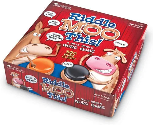Miniatura 6 de Learning Resources Riddle Moo This - Divertidos juegos de cartas para niños y adultos, juegos de aprendizaje en el aula para niños de 5 a 7 años