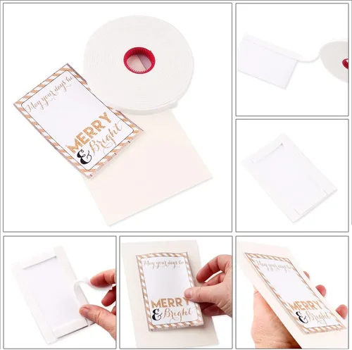 Miniatura 3 de Scrapbook Adhesives por 3L, cinta de espuma Crafty, blanca, 13.1 ft x 13 pies