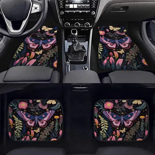 Miniatura 29 de Tapetes personalizados para piso de automóvil, alfombras personalizadas para piso de automóvil con tu nombre de imagen personalizado, texto, juego