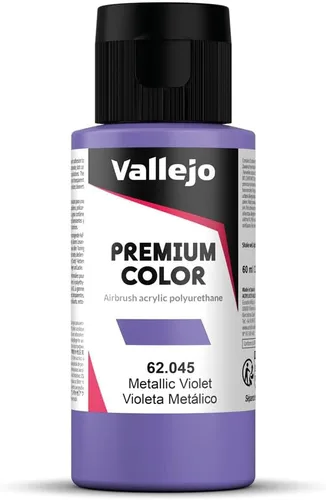 Miniatura 8 de Vallejo - Premium Color RC Metallic Medium 2.02 Fl.Oz. (2.0 fl oz) para aerografía, resina híbrida acrílico-poliuretano de gran resistencia para uso