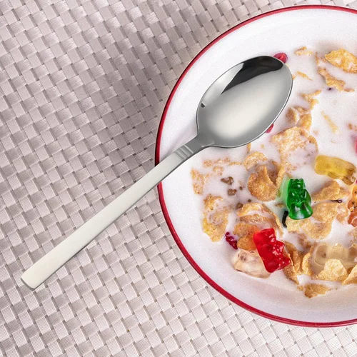 Miniatura 6 de Morcte Cucharas de postre de acero inoxidable, cucharadita de 12 piezas