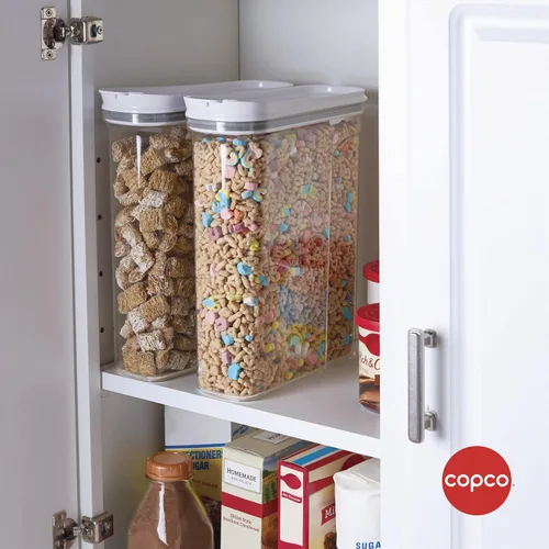 Miniatura 7 de Copco Contenedor de almacenamiento de cereales, 4.75 cuartos de galón, transparente
