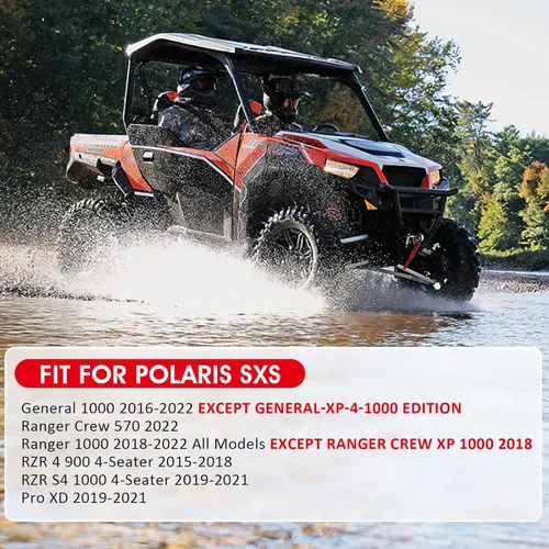 Miniatura 2 de Pastillas de freno delanteras y traseras sinterizadas para Polaris Ranger-1000 2018-2024 General-1000 2016-2024 RZR-900-4 2015-2018 RZR-1000-S4