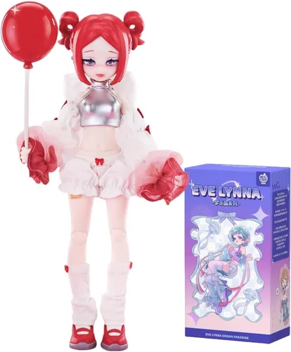 Miniatura 10 de CALEMBOU BJD Caja Sorpresa, Muñeca Articulada de 20cm de la Serie Mascotas Electrónicas Lindas, Muñeca de Vestir Linda con Articulaciones, Colección
