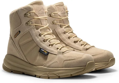 Miniatura 7 de NORTIV 8 Men's Waterproof Lightweight Military Tactical Work Boots Outdoor Hiking Combat Motorcycle Boots