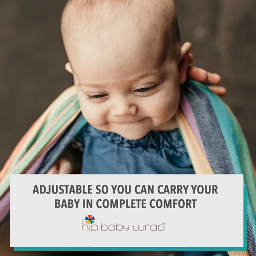 Miniatura 5 de Transportador de bebé con eslinga anillo soporte para cadera para bebés y niños pequeños, Rocky Mountain