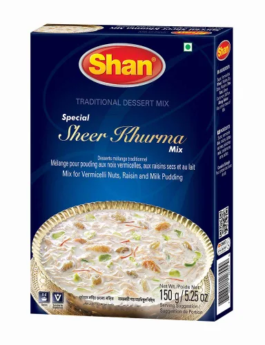 Miniatura 57 de Shan Polvo de crema de mango, 7.05 oz, postre esencial para cualquier ocasión, apto para vegetarianos, bolsa hermética en una caja (paquete de 3)