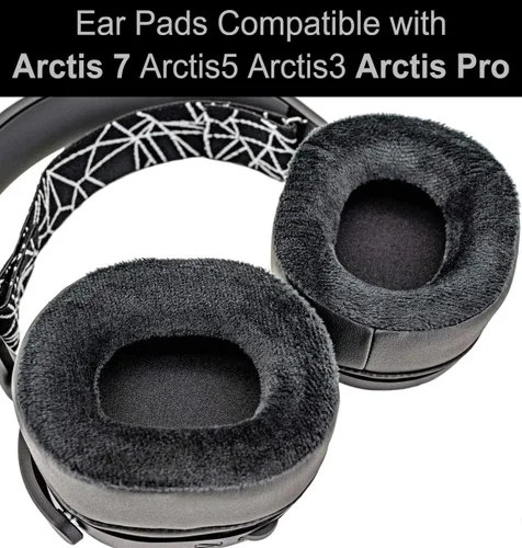 Miniatura 7 de Arctis 7 almohadillas de repuesto para las orejas compatibles con auriculares ATH-M50x M50 M40, Arctis 7 Arctis Pro, ATH-WS1100iS, HD280 Pro