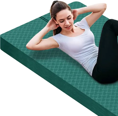 Miniatura 15 de nuveti Tapete Grande para Ejercicios - Tapete de Yoga de 15mm/20mm/30mm de Grosor Tapete de Ejercicios para Fitness, Yoga, Pilates, Estiramientos