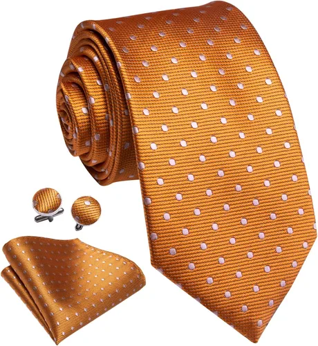 Miniatura 7 de Dubulle Corbata tejida de cachemira para hombre y gemelos de pañuelo para hombre, conjunto de gemelos para boda formal y negocios