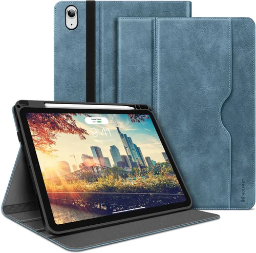 Miniatura 14 de H HOLIMET Funda para iPad Air de 11 pulgadas M3/M2 (2025/2024)/iPad Air de 4ª/5ª generación de 10.9 pulgadas 2022/2020 con soporte para lápiz, parte