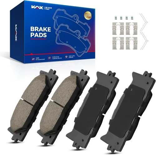 Miniatura 63 de KAX Pastillas de freno D369 Pastillas de freno delanteras de cerámica para C1500 1988-1999, K1500 1988-1999, Ram 1500 1994-1999, K2500 1988-2000