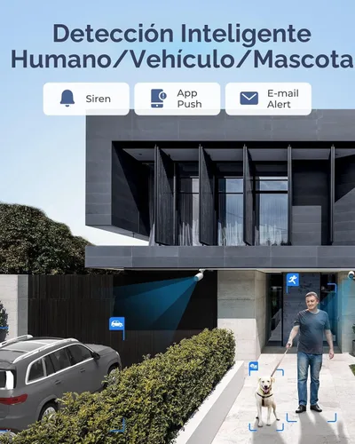 Miniatura 5 de REOLINK Sistema de cámara de seguridad 12MP Comercial, 8 piezas 12MP H.265 cámaras de seguridad PoE para exteriores, detección de personas