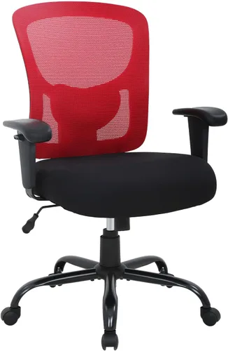 Miniatura 8 de Big and Tall Office Desk Chair Heavy Duty Ergonomic Mesh Desk Chair, Swivel Executive Computer Chairs for Home Office, Adjustable Lumbar Support &