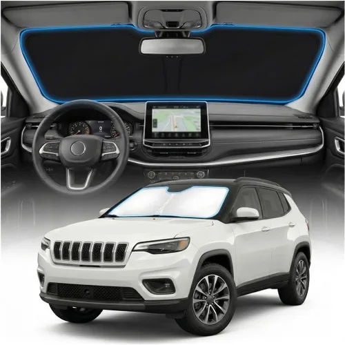 Miniatura 134 de Cubierta para parabrisas para BMW X1 E84 – Ajuste personalizado X1 E84 Accesorios 2016-2024 2025 Parasol plegable protección UV y escudo térmico