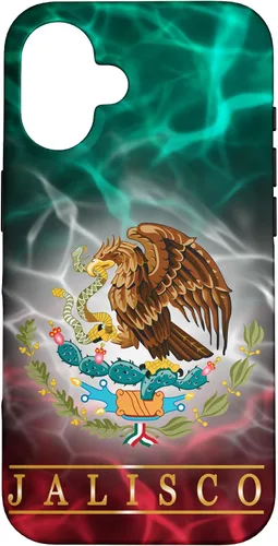 Miniatura 31 de Funda para iPhone 11 Pro Max Jalisco con la bandera de México, funda orgullosa de las raíces mexicanas