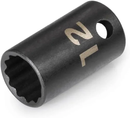 Miniatura 16 de TEKTON Zócalo de impacto de 12 puntos de accionamiento de 3/8 pulgadas x 0.315 in de profundidad SID13308