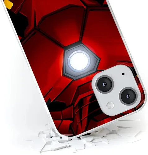 Miniatura 5 de ERT GROUP Caja del teléfono móvil para Xiaomi REDMI Note 10/10S Original y con licencia oficial Marvel Patrón Iron Man 020 adaptado de manera óptima