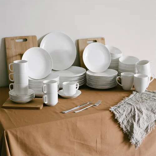 Miniatura 9 de Brew To A Tea BTAT - Juego de 12 cuencos de sopa, 16 onzas, color azul marino, platos de porcelana para sopa, arroz, ensalada, fideos, microondas