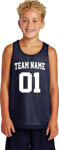 Miniatura 19 de Custom Basketball Jersey Youth Sizes Add Your Team, Name, & Number Unisex