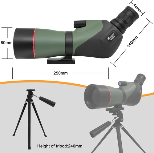 Miniatura 2 de Astromania Spotting Scopes with Tripod, Carry Bag, 45 Degree Observation Angled, Waterproof & Portable for Bird Watching, Outdoors Scenery, Wildlife