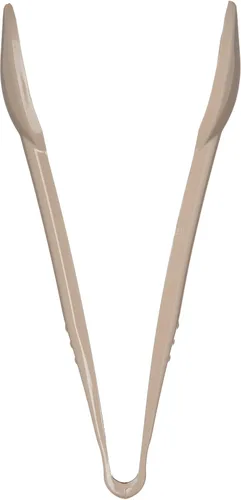 Miniatura 3 de Carlisle FoodService Products 460906 Pinza para ensalada Carly, pinza para ensalada de 22,9 cm, color beige, paquete de 12