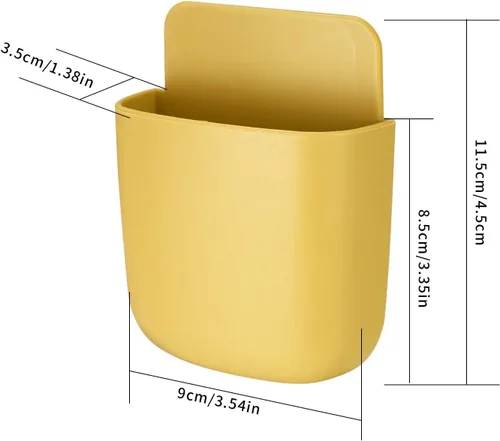 Miniatura 2 de 6 soportes para control remoto montado en la pared, autoadhesivo, para teléfono, bolígrafo, maquillaje, brochas de maquillaje, soporte para gafas
